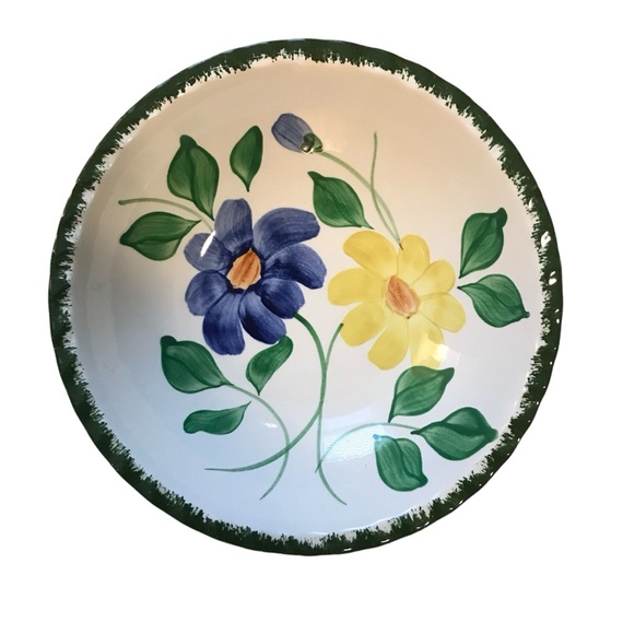 Vintage Southern Potteries Blue Ridge Serving Bowl "Southern Special" - Picture 1 of 6